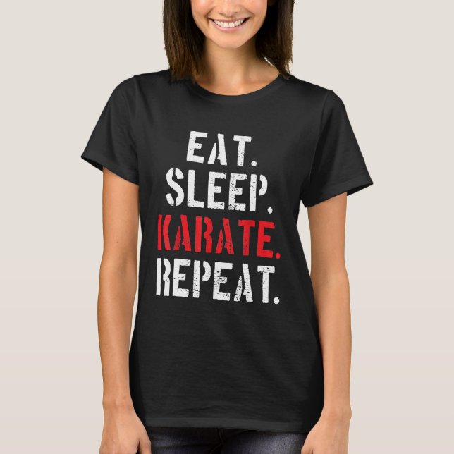 Camiseta Karate - Karate Martial Arts Vintage Gift 1 (Anverso)