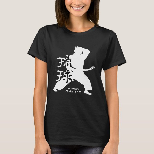 Camiseta Karate - Karate Master Ryukyu Okinawa Artes Marcia (Anverso)