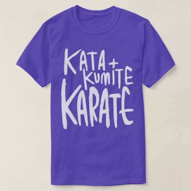 Camiseta Karate Kata Kumite (Diseño del anverso)