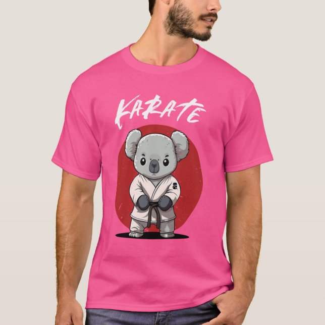 Camiseta Karate Koala Karateka - Kid Karateka Koala (Anverso)