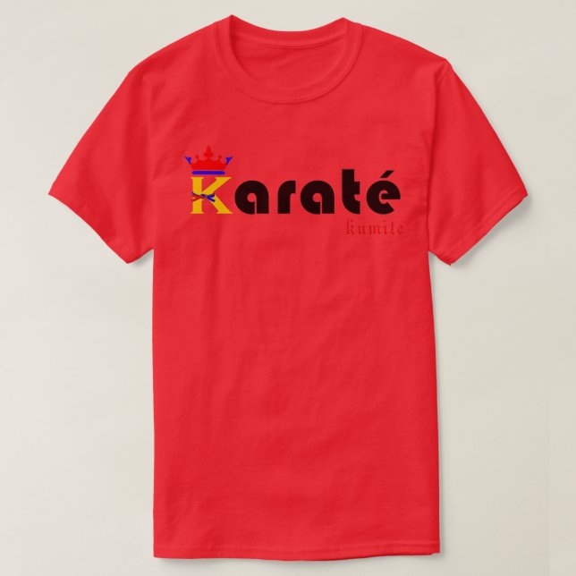 Camiseta Karate Kumite T (Diseño del anverso)