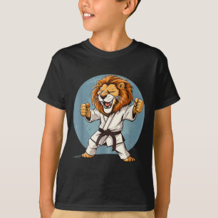 Camiseta Karate León Kickboxing Taekwondo Jiu-Jitsu MMA
