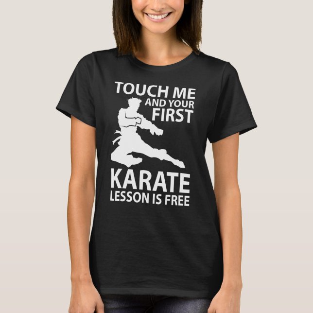 Camiseta Karate Lesson Karateka Teacher・ (Anverso)