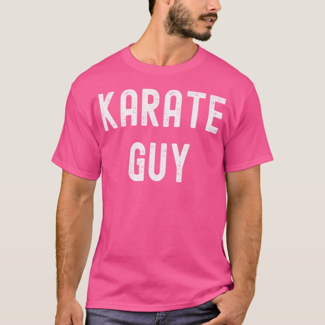 Camiseta Karate Lover Gift Karate Guy (Anverso)
