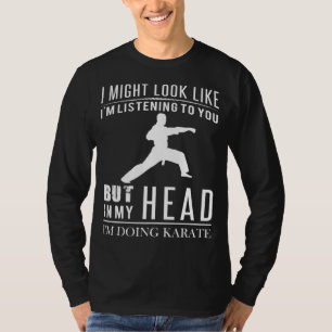 Camiseta Karate Mastermind Tee - Enfoque silencioso, patada
