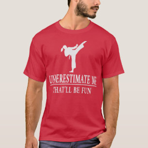 Camiseta Karate Me Subestima, Damas Empowerment3428 