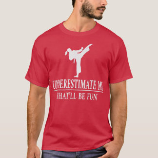 Camiseta Karate Me Subestima, Damas Empowerment3428