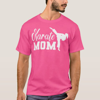 Camiseta Karate Mom Coach Fighter Martial Arts Belt