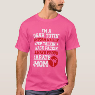 Camiseta Karate Mom Definition Karate Mother Karate Mama 1