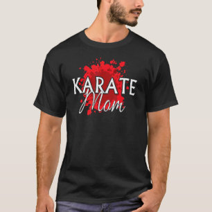 Camiseta Karate Mom For Women Curte Martial Arts Mothers