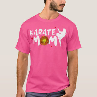 Camiseta Karate Mom For Women Cute Karate