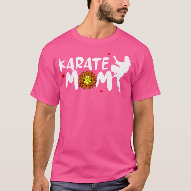 Camiseta Karate Mom For Women Cute Karate (Anverso)