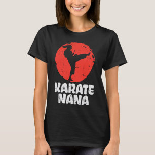 Camiseta Karate Nana Ponytail Kick Japan Martial Arts Gr