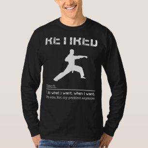 Camiseta Karate Ninja: ¡Hago Lo Que Quiero Tee!