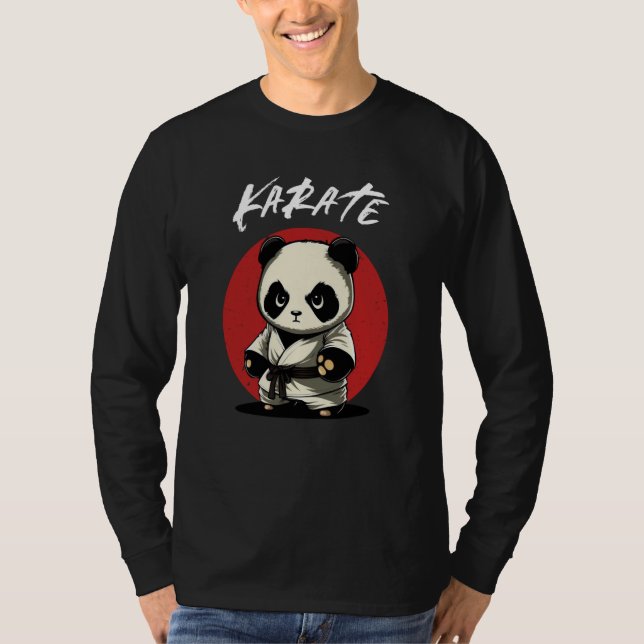 Camiseta Karate Panda Karateka Boys and Girls Karate Panda (Anverso)