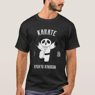 Camiseta Karate Panda With Belt Karate Japanese Mial