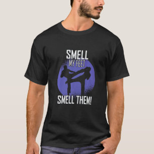 Camiseta Karate Retro Huele Mis Pies Huélelos