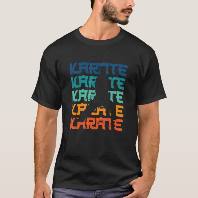 Camiseta Karate Retro Karate (Anverso)