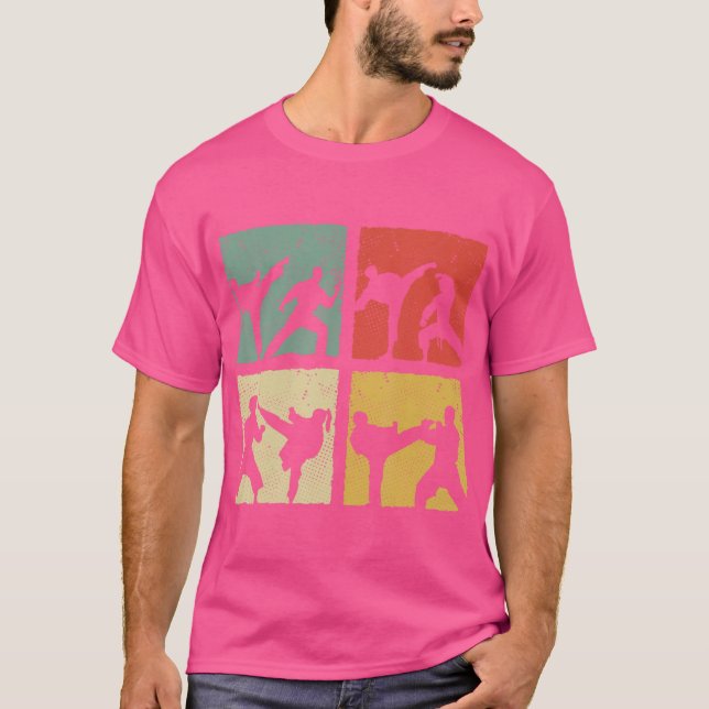 Camiseta Karate Retro Vintage Karateka (Anverso)