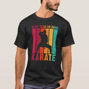 Camiseta Karate Retro Vintagefor Kick Boxers