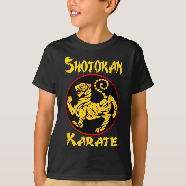 Camiseta Karate Shotokan Tiger Martial Arts (Anverso)