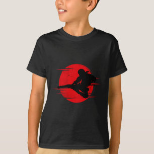 Camiseta Karate Sombra Judo Artes Marciales Japón Kung Fu T