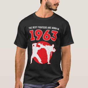 Camiseta Karate Taekwondo 60 Nacido En 1963