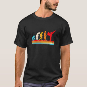Camiseta Karate Taekwondo Chica de Evolución Regalo de Muje