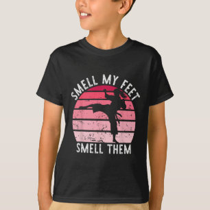 Camiseta Karate Taekwondo Huele Mis Pies Huelelos Chica Muj