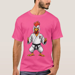 Camiseta Karate Taekwondo Judo Kung Fu Regalo de gallo de p