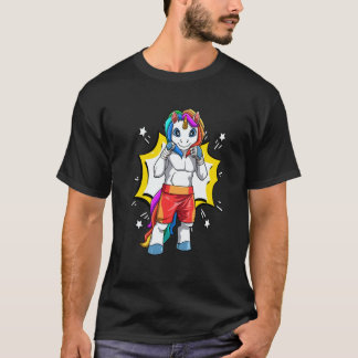 Camiseta Karate Taekwondo MMA Judo Unicornio Clásico
