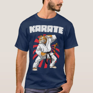 Camiseta Karate Tiger - Karate Japanese Sun Martial Arts 