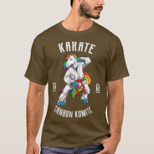 Camiseta Karate Unicorn - Karate lucha por las artes marcia