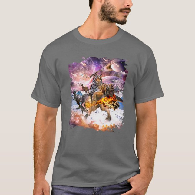 Camiseta Karate Yin Yang Tiger Dragon (Anverso)