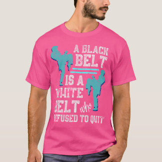 Camiseta Karateist Black Belt Combat Sport Martial Arts Kar