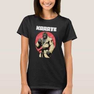 Camiseta Karateka Karate Gorilla
