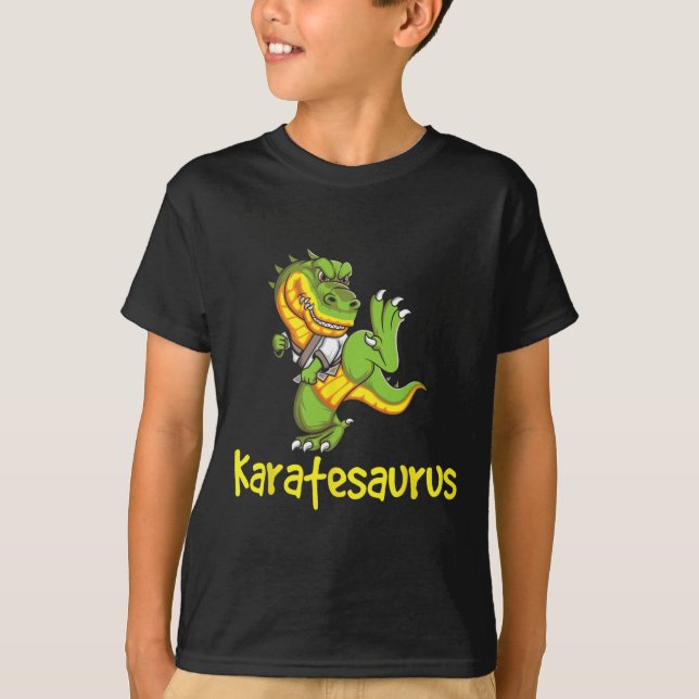 Camiseta Karatesauro - Autodefensa de las artes marciales d (Anverso)