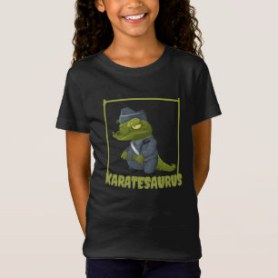 Camiseta Karatesaurus Karate Trex Funny Dinosaur Martial Ar