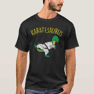 Camiseta Karatesaurus Trex Karate Funny Dinosaur Martial Ar