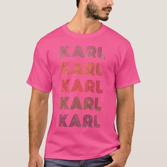 Camiseta Karl GrungeBlack Karl (Anverso)