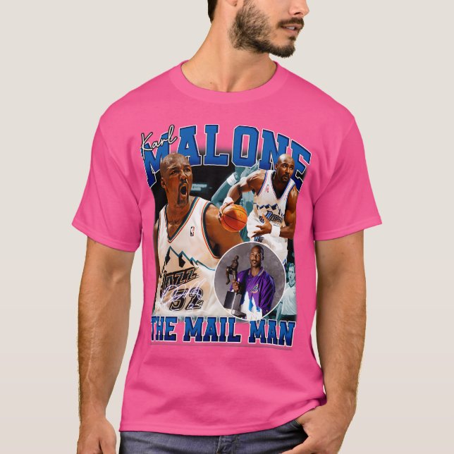 Camiseta Karl Malone Retro (Anverso)