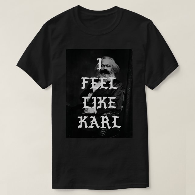 Camiseta Karl Mar Streetwear (Diseño del anverso)