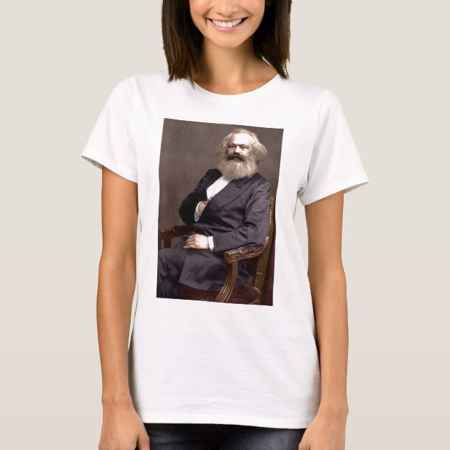 Camiseta Karl Marx (Anverso)