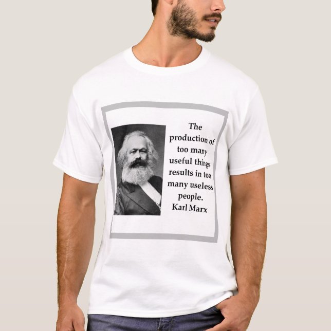 Camiseta Karl Marx (Anverso)