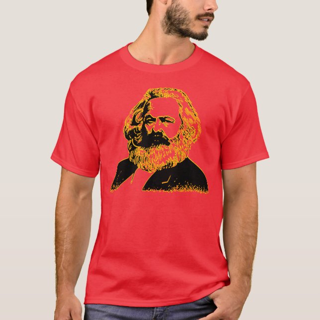 Camiseta Karl Marx (Anverso)