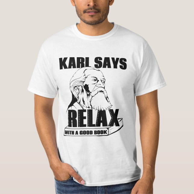 Camiseta Karl Marx (Anverso)