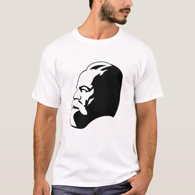 Camiseta Karl Marx, Communism, Socialism, Soviet Union (Anverso)
