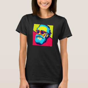 Camiseta Karl Marx con gafas de sol retrato de arte pop de 