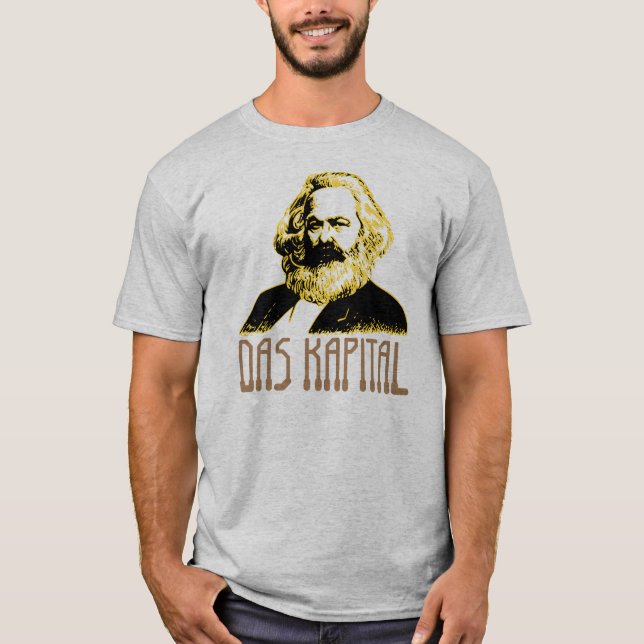 Camiseta Karl Marx - Das Kapital (Anverso)