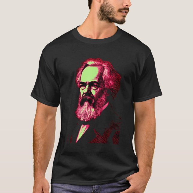 Camiseta Karl Marx Marxism Socialism Communism Political Wo (Anverso)